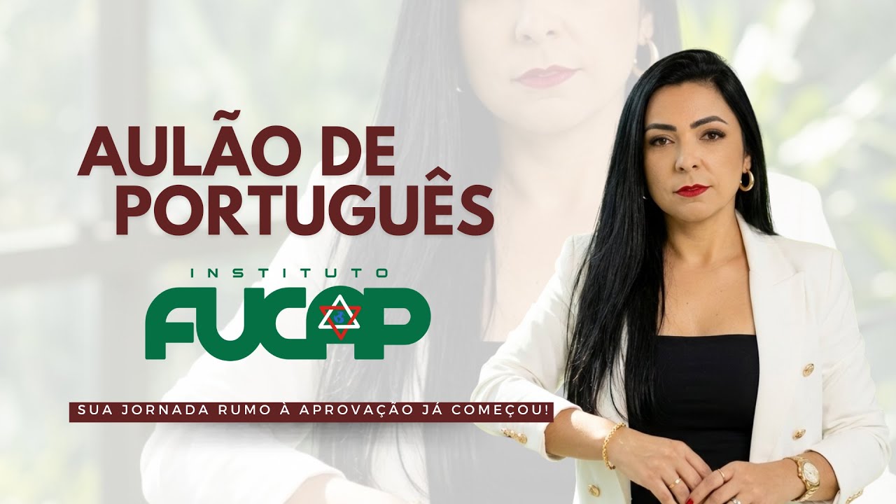 Aulão de Português Banca Fucap 12/01/2026