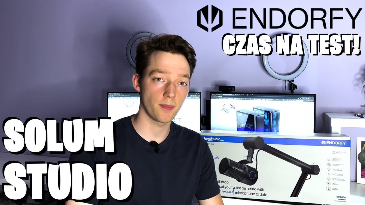 MIKROFON ENDORFY SOLUM STUDIO - Czysty dźwięk i jakość bez obr&oacute;bki?!