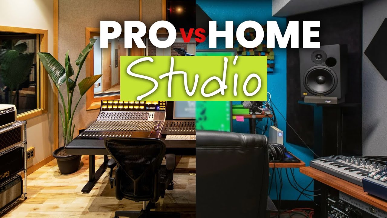 Home studio o estudio profesional? Cu&aacute;l es la diferencia?