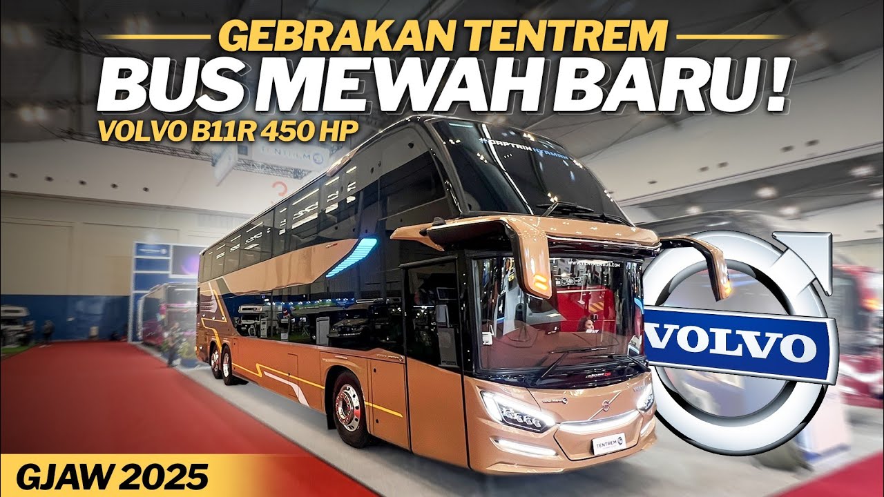 MODEL BUS TERBARU KAROSERI TENTREM di GJAW 2025