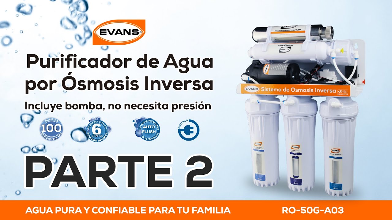 Purificador de Osmosis Inverso Parte 2