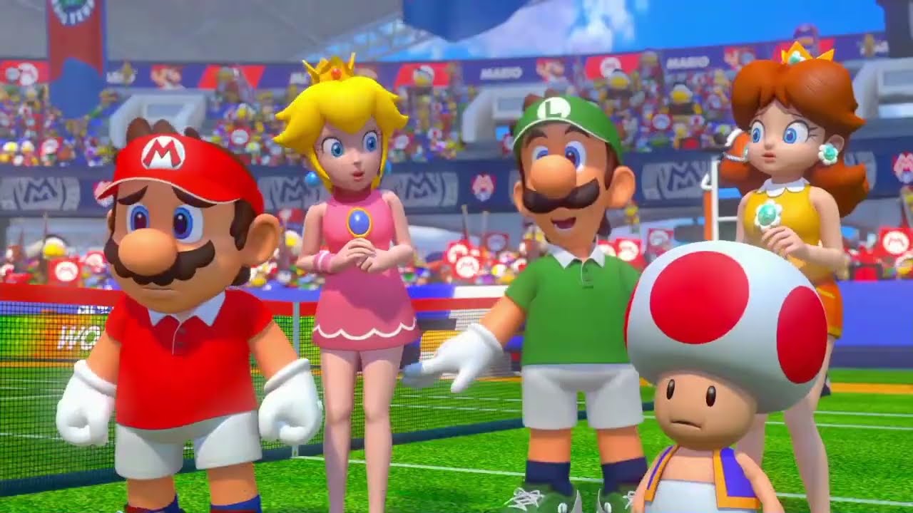 マリオテニスエース　ストーリー　Part1