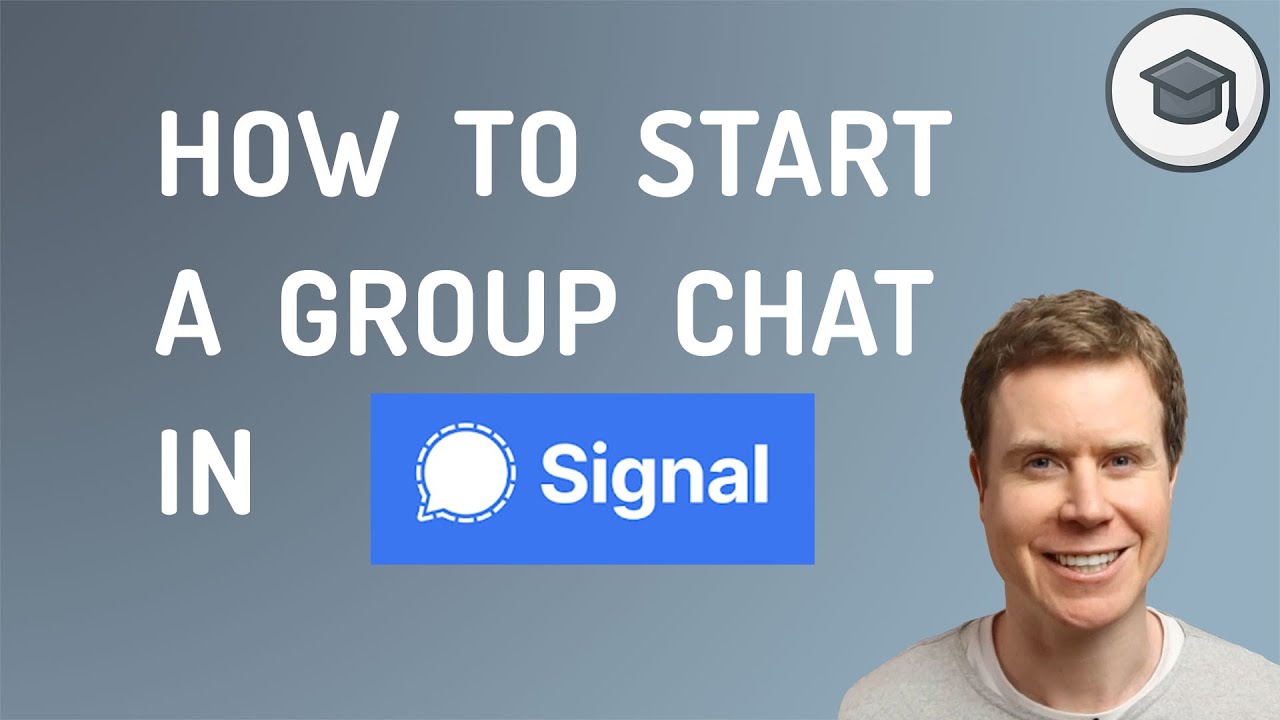 Как создать групповой чат в Signal