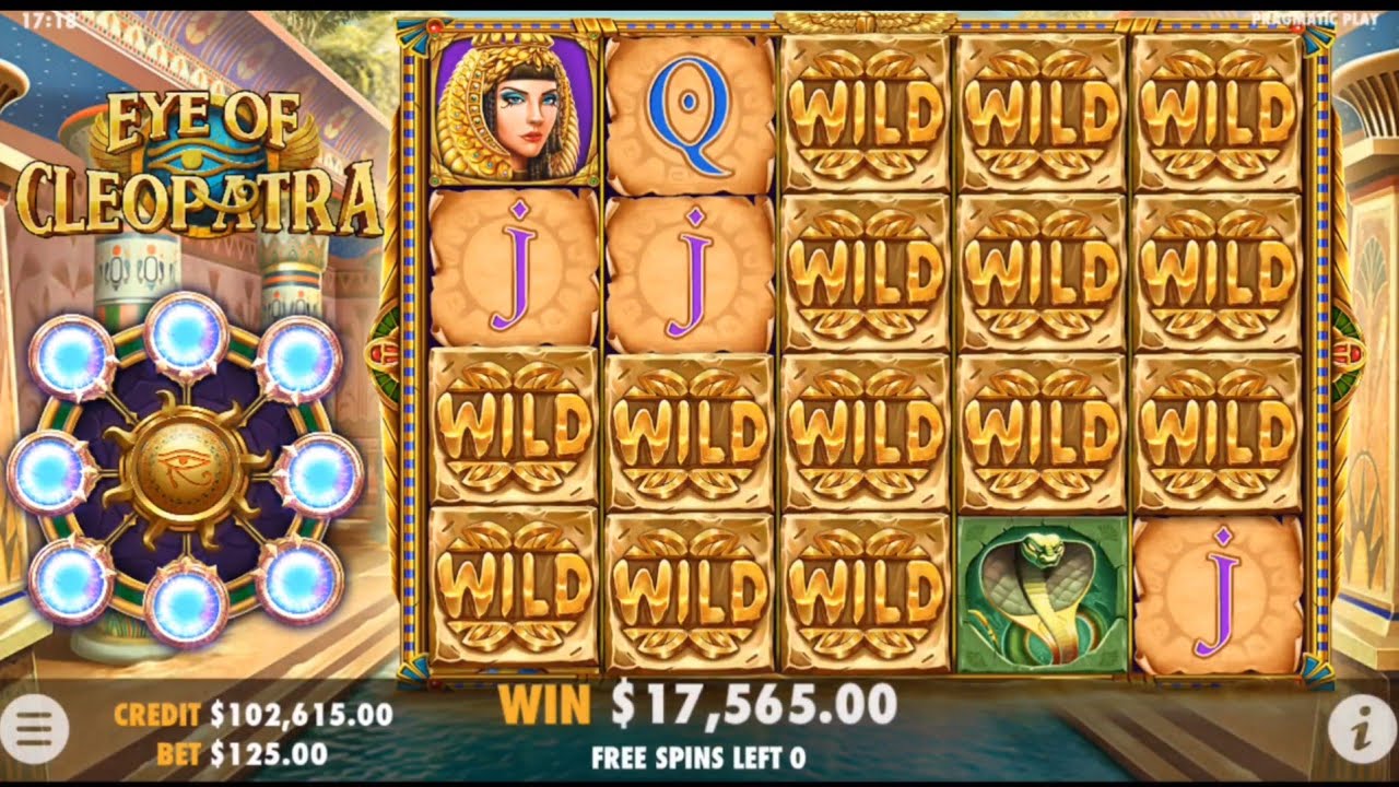 EYE OF CLEOPATRA!! MAX BET BONUS!! MEGA BIG WIN!! PRAGMATIC PLAY ✌️ @SLOTKINGDOM