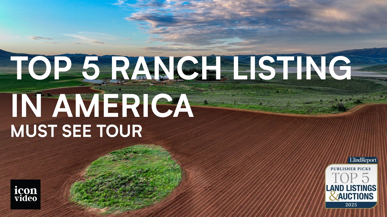 Awarded Top 5 Property Listings In America! Epic Tour of Idaho Ranch.