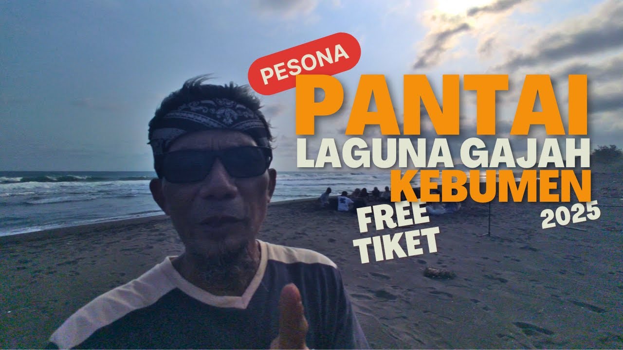 Pantai LAGUNA GAJAH Kebumen - Surga Tersembunyi Yang wajib Dikunjungi!!!