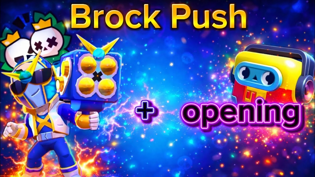 Brock Push😱(Random Brawler Part2)#brawlstars #gaming #foryou 