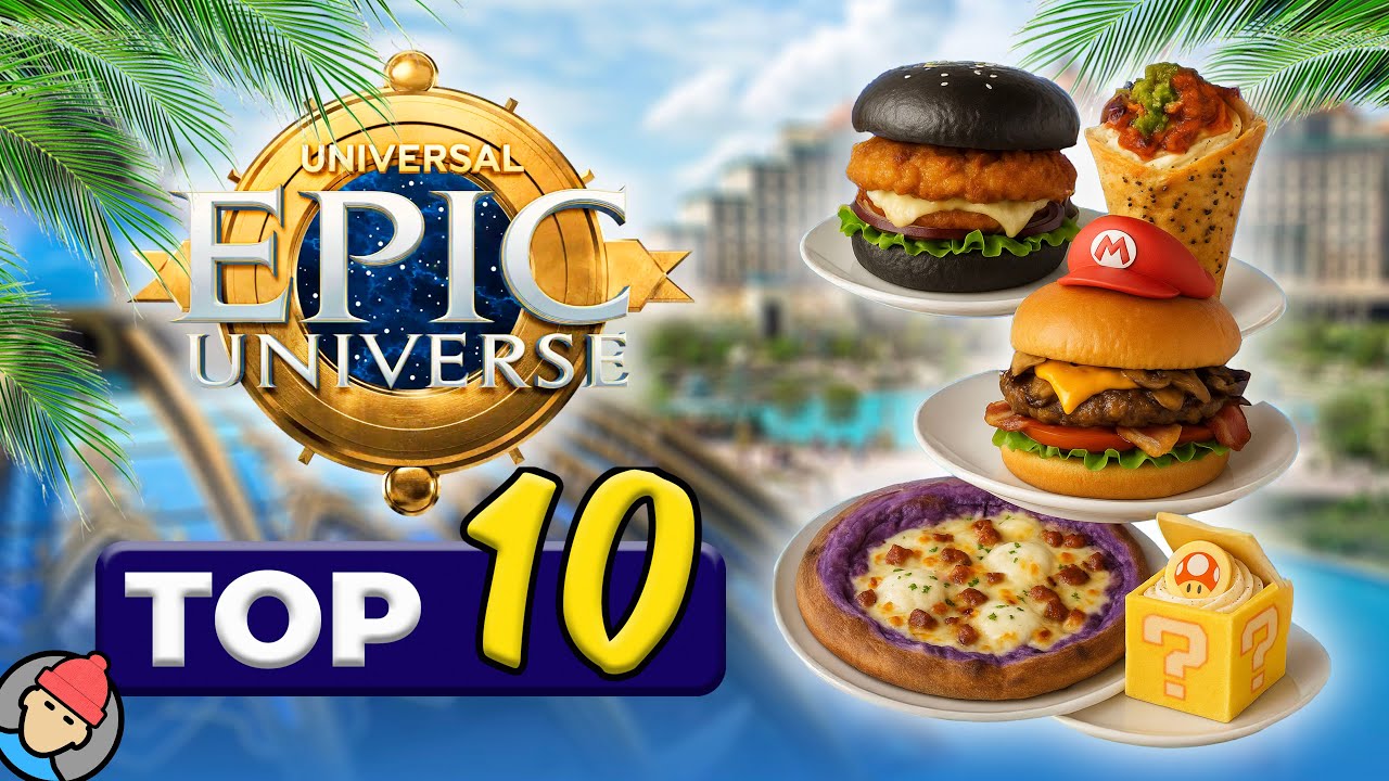 10 лучших ресторанов в EPIC UNIVERSE | UNIVERSAL ORLANDO RESORT
