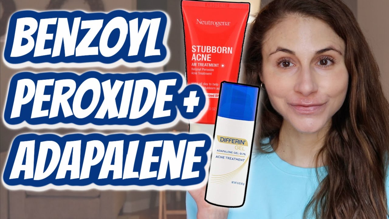 How to use BENZOYL PEROXIDE WITH ADAPALENE| Dr Dray