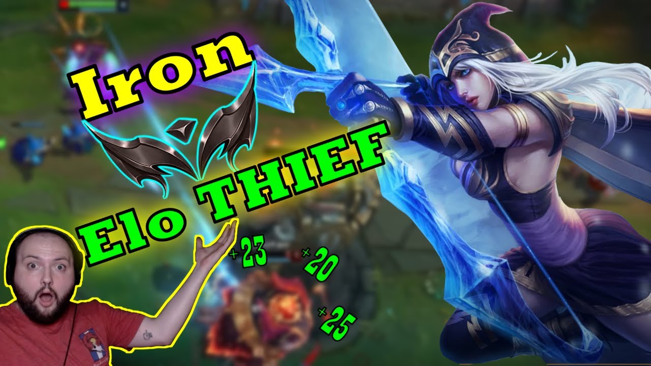 ASHE IS A CERTIFIED ELO THIEF (in iron) - How to Escape Elo Hell 5