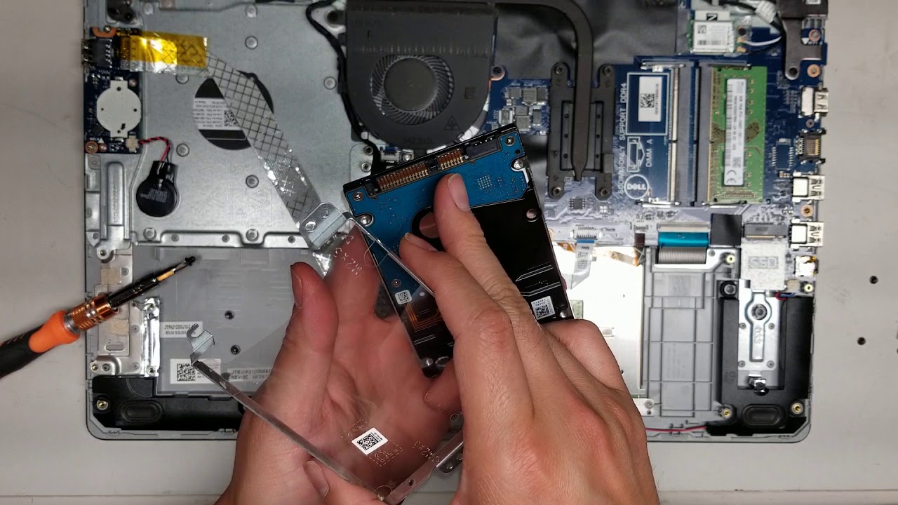Dell Inspiron 5570 P75F P75F001 Disassembly RAM SSD Hard Drive Upgrade Repair