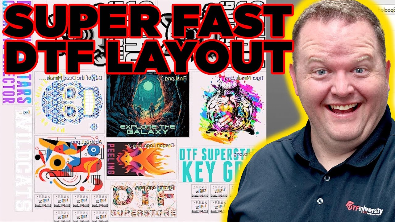How to Lay Out DTF Graphics Fast in Digital Factory 11
