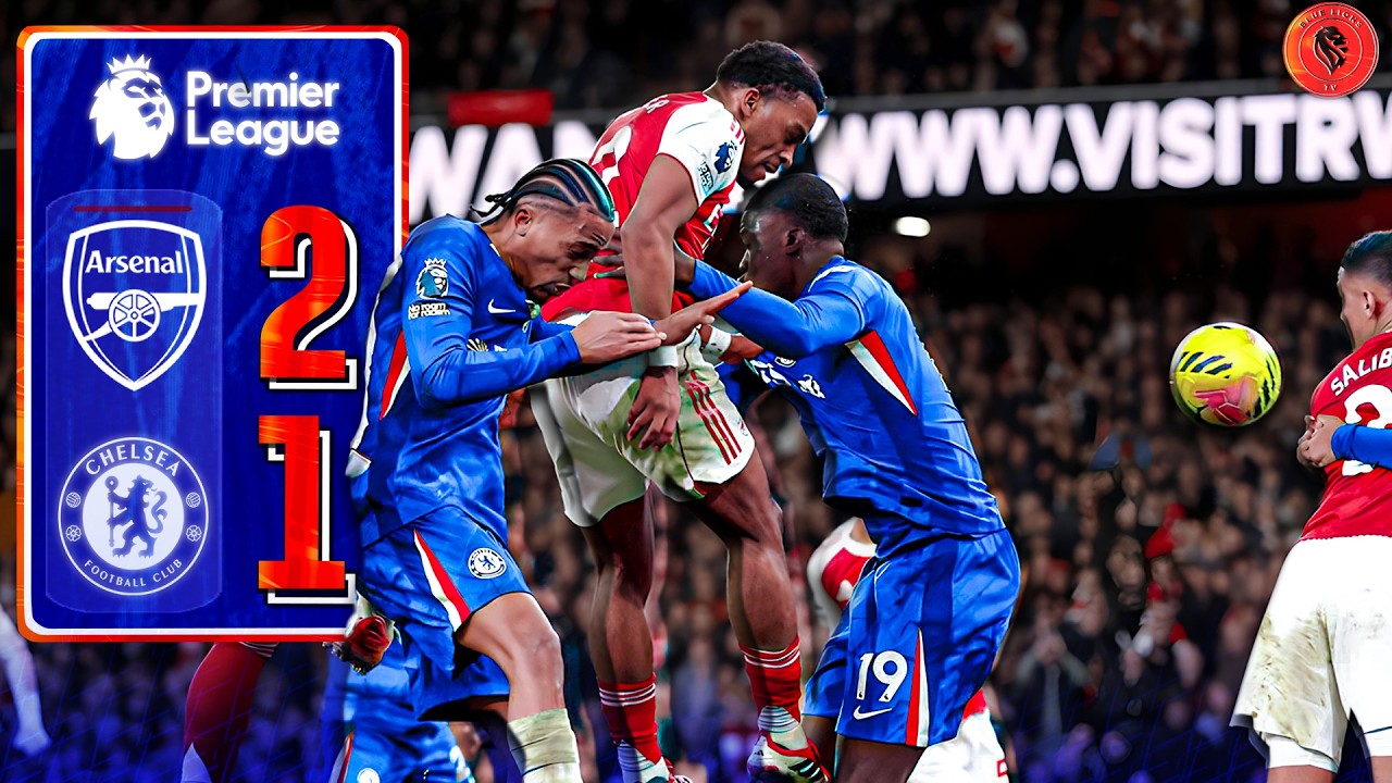 Chelsea NEVER Learn - Red Card & Set Plays COST CL Hopes? || Arsenal 2-1 Chelsea