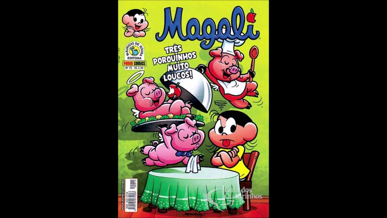 Capas dos Gibis da Turma da Mônica - Março de 2008