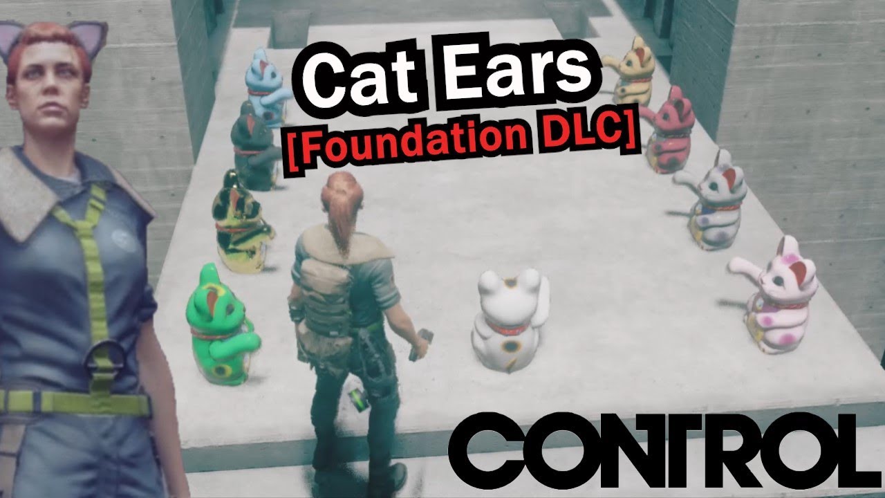 CONTROL - Jesse Faden Gets Cat Ears Accessory (Spoiler, Foundation DLC) - Xbox One Clip