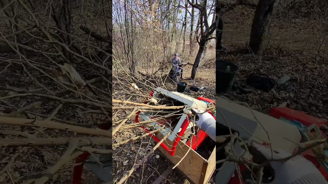 How can you tidy up Shipshina? #lifehack #garden #city #dacha #firewood @arpal_vin