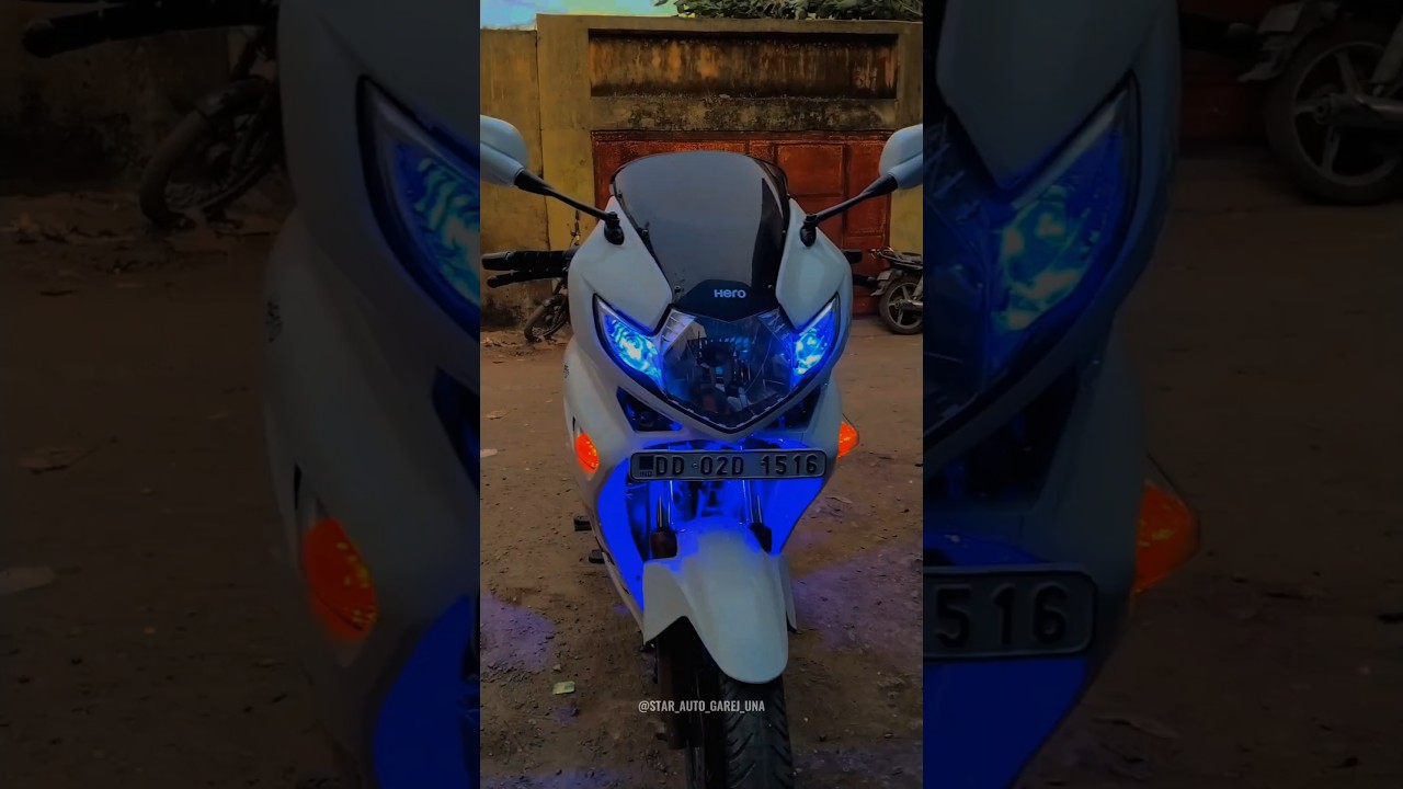 ZMR karishma bike light modify 💥 || #shorts #viralvideo #youtubeshorts