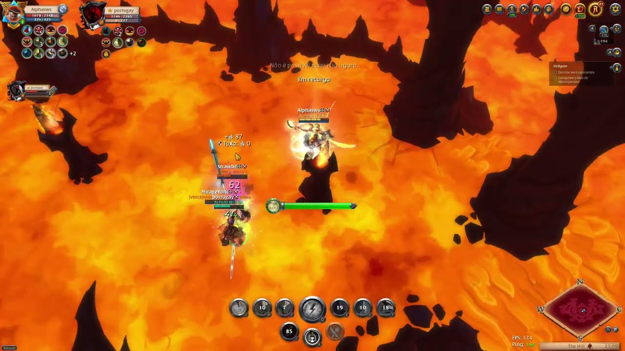 HG 2v2 POV Healer/DPS #18 - Albion Online