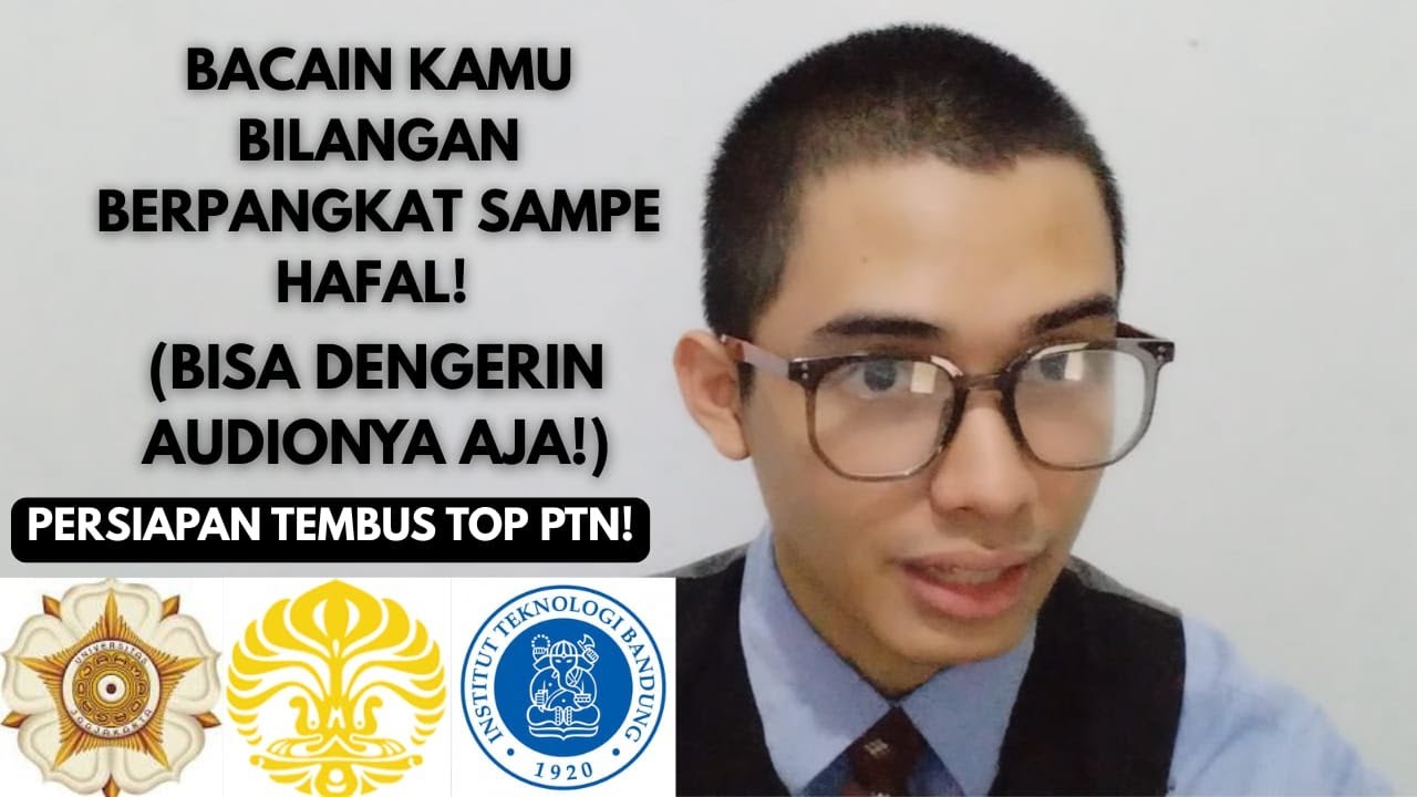 Bacain Kamu Bilangan Berpangkat Sampe Hafal! (Persiapan UTBK — TKA) 
