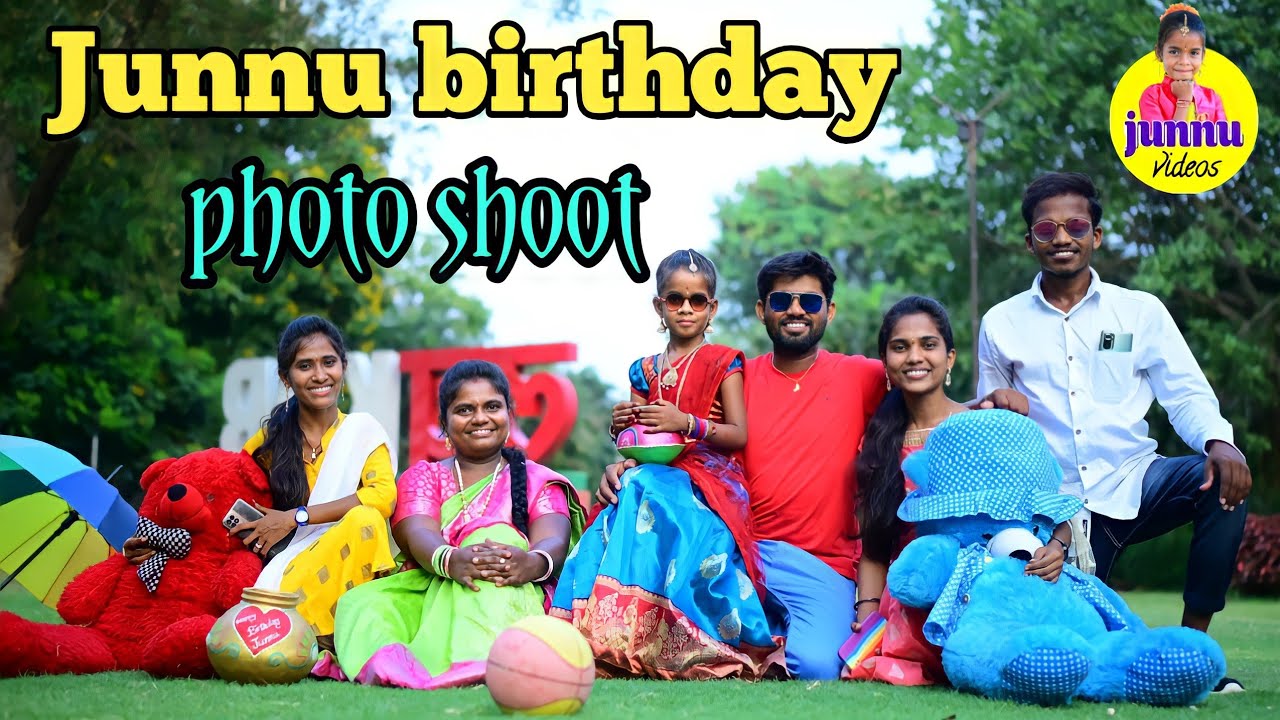 junnu birthday photoshoot //junnu videos//junnu comedy//village videos