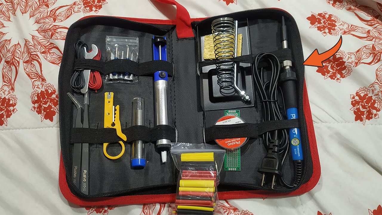 Plusivo Soldering Iron Kit Review | Must-Have Electronics Tool!
