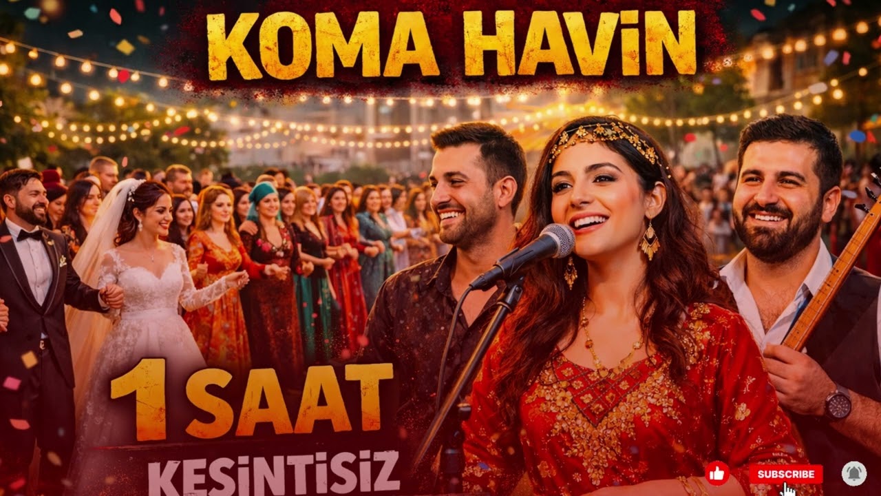 Düğünlerin Vazgeçilmezi! Koma Havin Kürtçe Halay 1 Saat