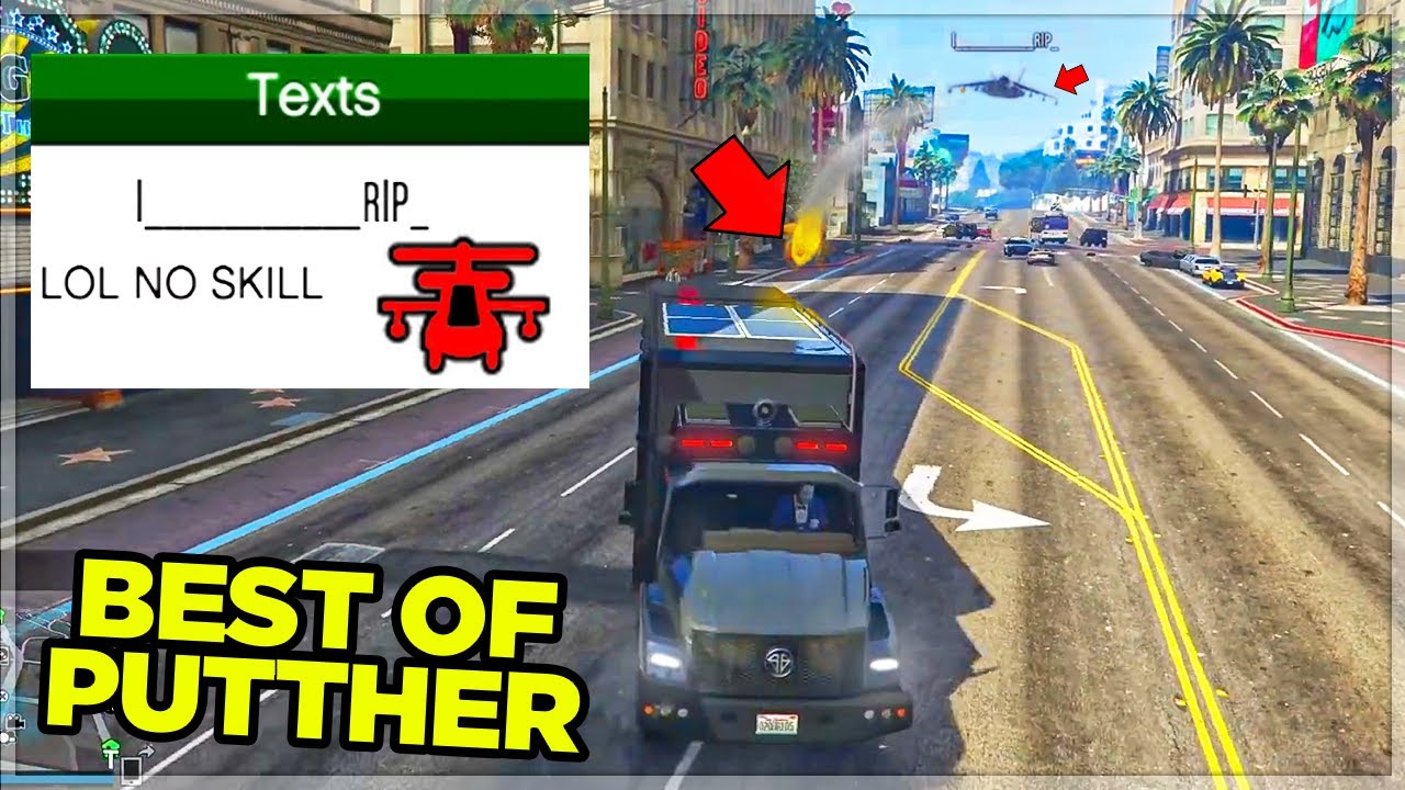 Best of Trolling Angry HUNTER Griefers on GTA Online