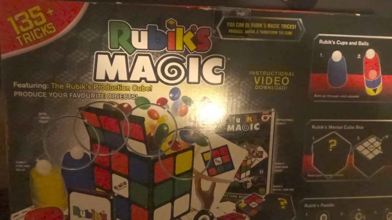 FANTASMA  RUBIKS CUBE MAGIC SET REVIEW!!