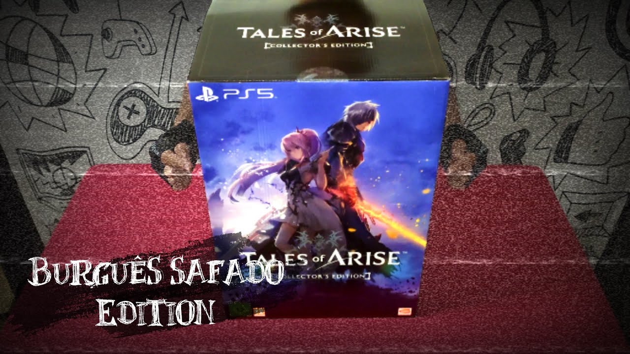 [Unboxing] Tales of Arise Collector's Edition [PS5][PT-BR]