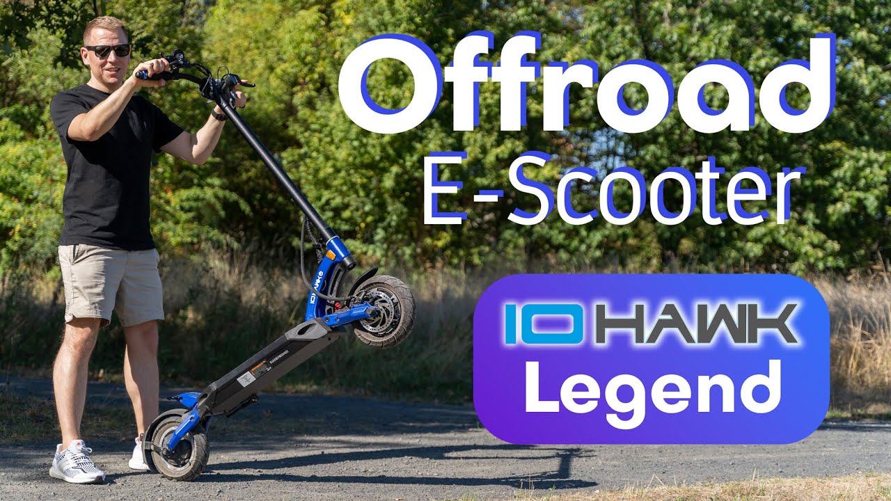 Verrückter E-Scooter fürs Gelände: IO Hawk Legend im Test
