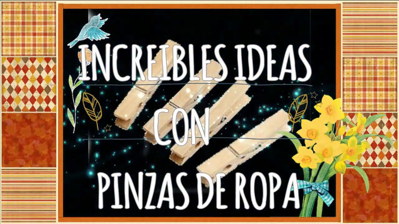Impresionantes ideas hechas con pinzas de ropa | DecoIdeas | Los Hobbies de Yola