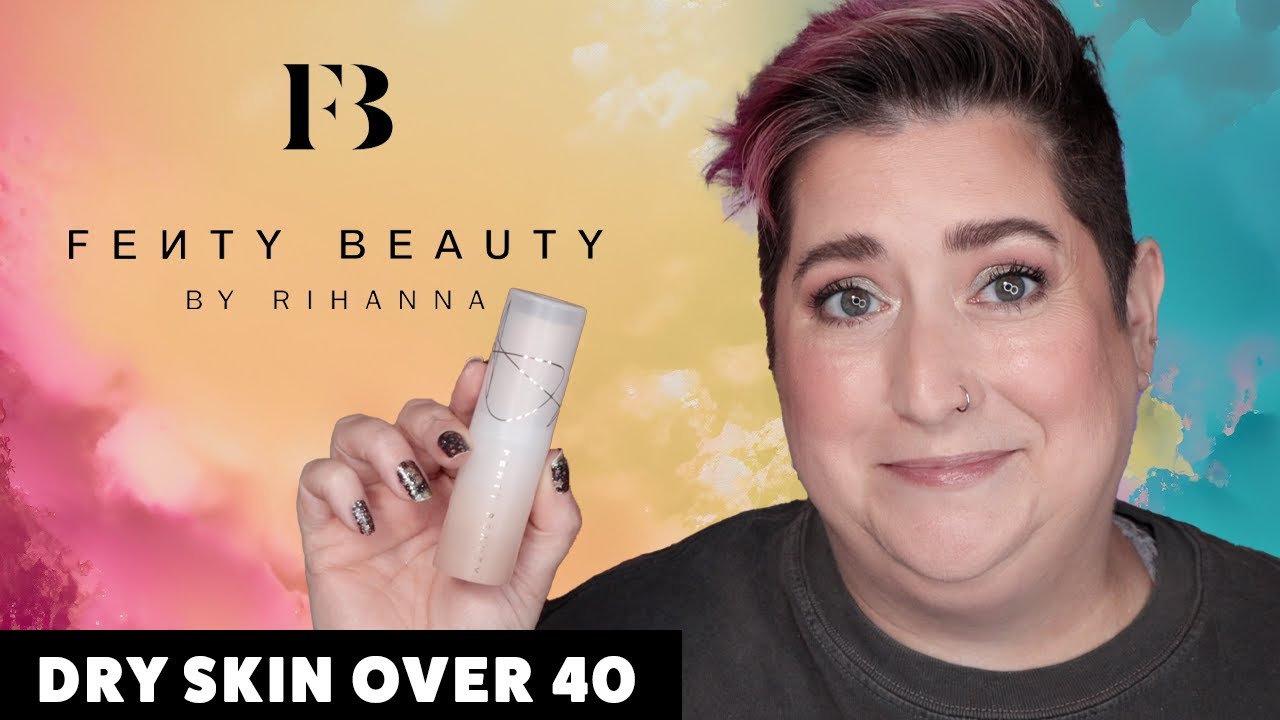 FENTY EAZE DROP STICK FOUNDATION | Dry Skin Review & Wear Test