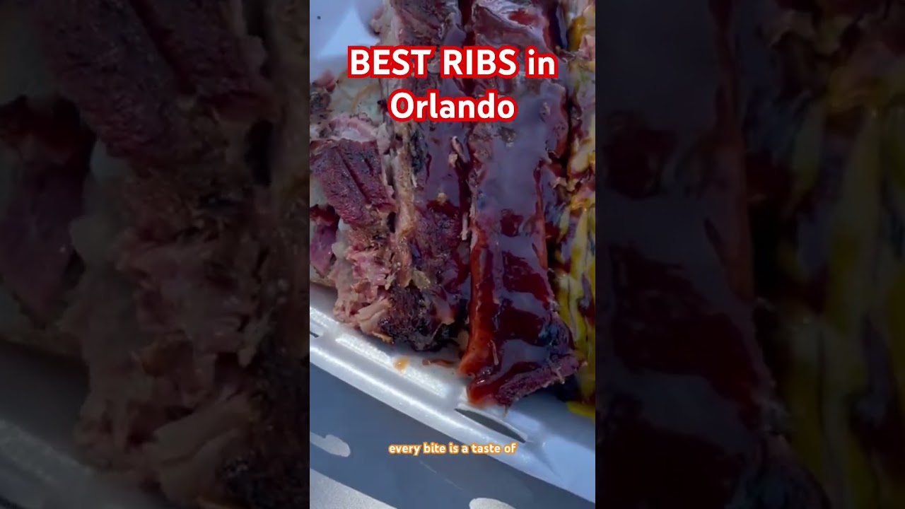 BEST Ribs in Orlando #orlandofoodies #food #foodie #ribs #bbq