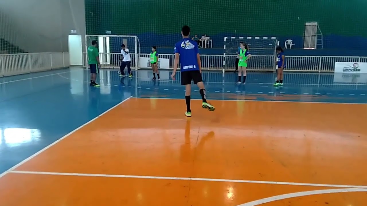 Treino de defesa 3x3 - Handebol.