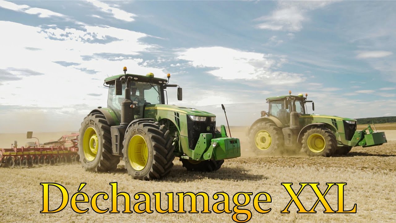 Dechaumage xxl I 2x John Deere 8320R & 8400R I Bourgogne 2020 I &eacute;pisode 3