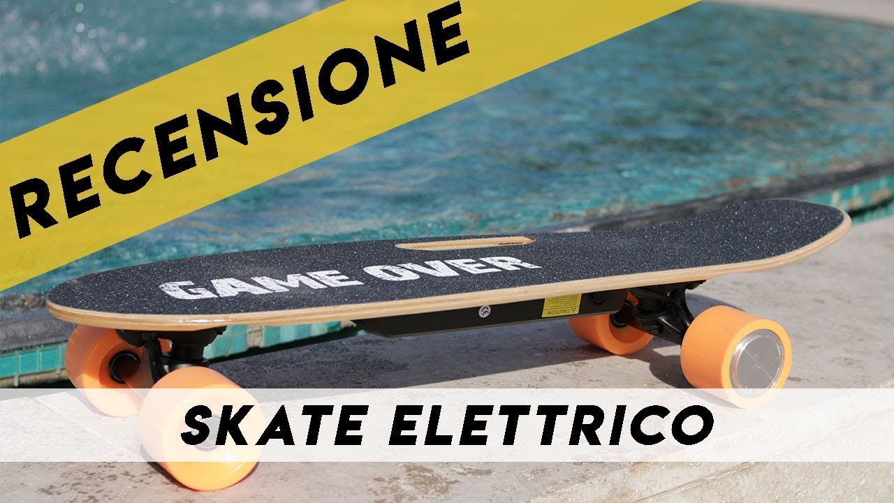 Recensione Game Over: Lo skate elettrico economico