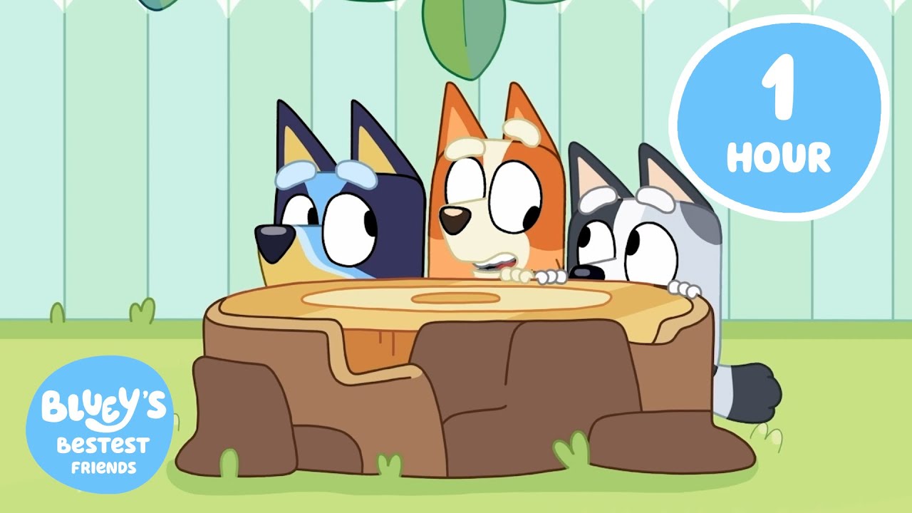 🔴LIVE: Easter Adventures with Friends 🥚🐰 | 1 HOUR+ FUN |  Bluey's Bestest Friends - Official Channel