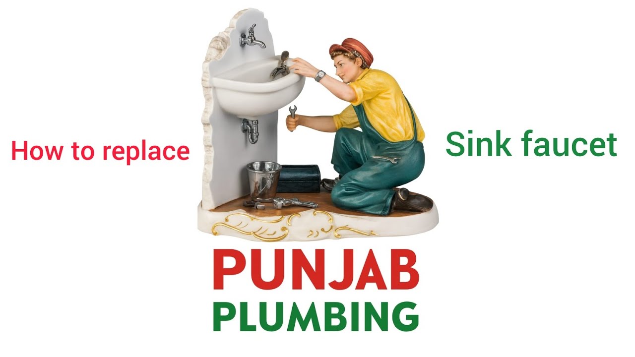 How to replace sink faucet