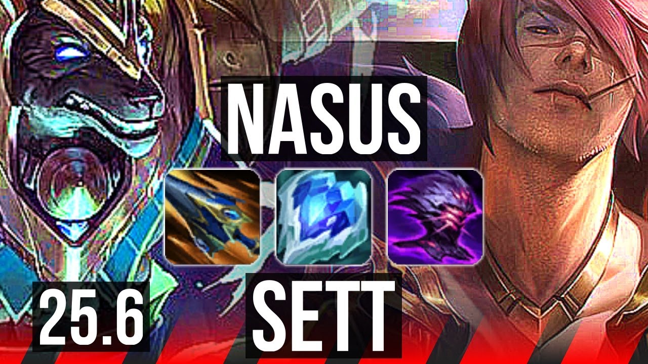 NASUS vs SETT (TOP) | EUW Diamond | 25.6