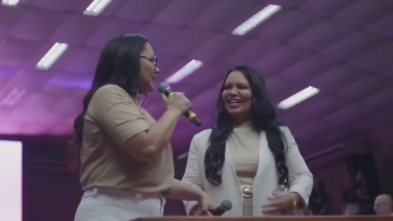 CONFERÊNCIA FILHAS DO REI  2024 ADNI PRA.SILVANA NUNES - RAQUEL PEREIRA