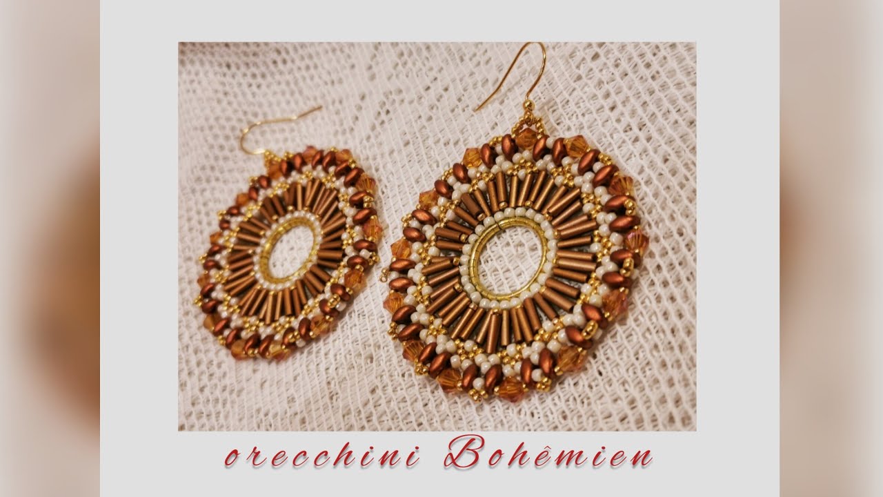 Video tutorial #14 - orecchini Bohêmien - (video nr2 trilogia #bugle)