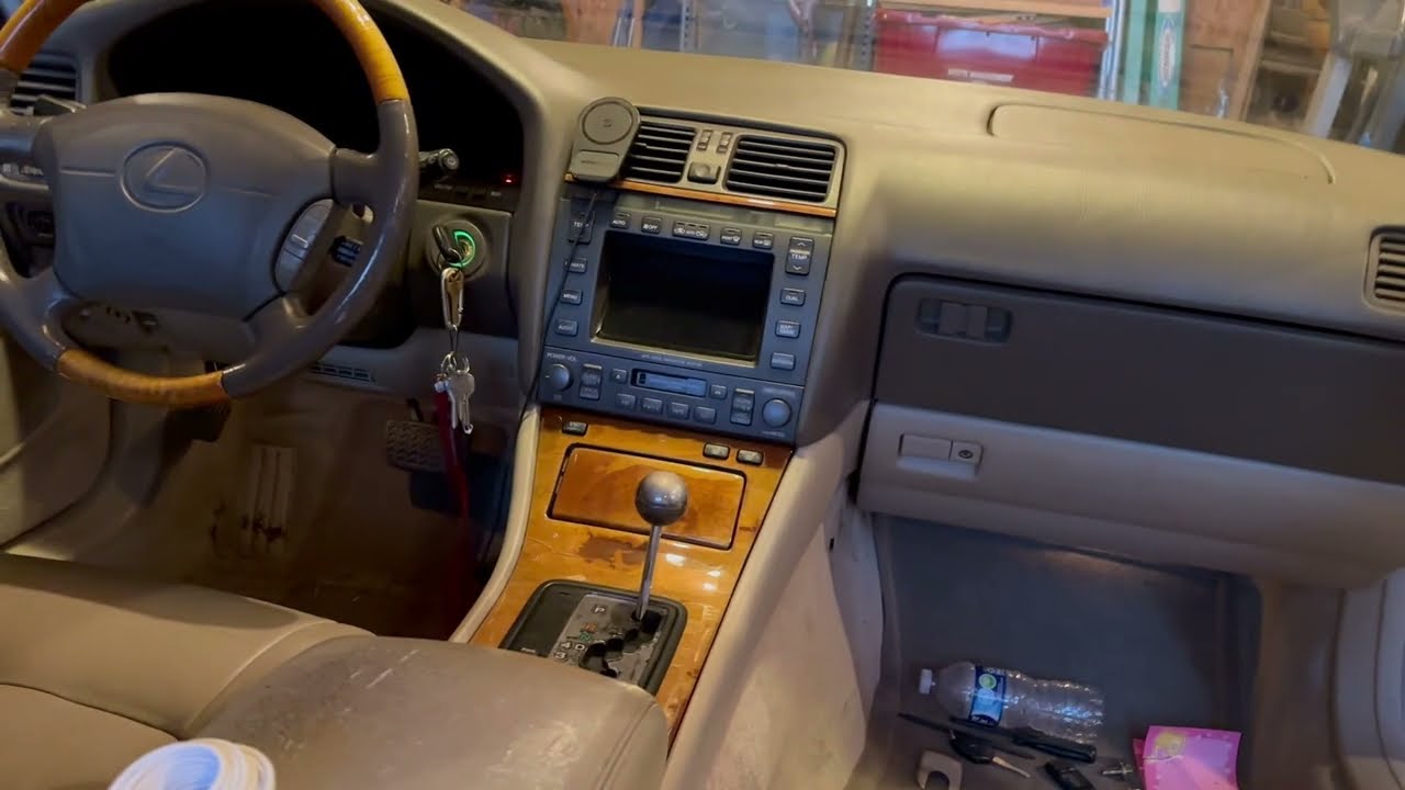 1999 Lexus LS400 With Navigation Aftermarket Head Unit Installation Guide