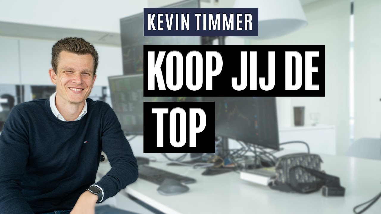 Koop aandelen en crypto NIET op de top!