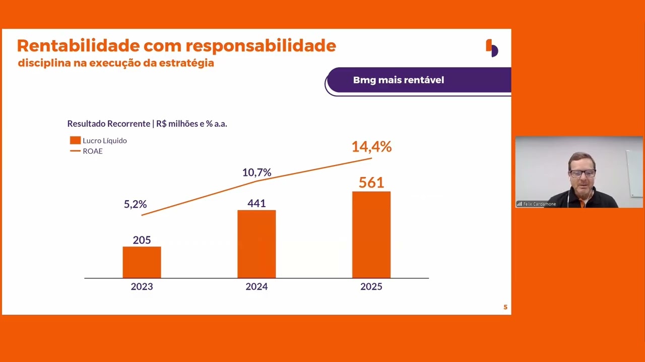 BANCO BMG - TELECONFERÊNCIA DE RESULTADOS 4T25 (BMGB4)