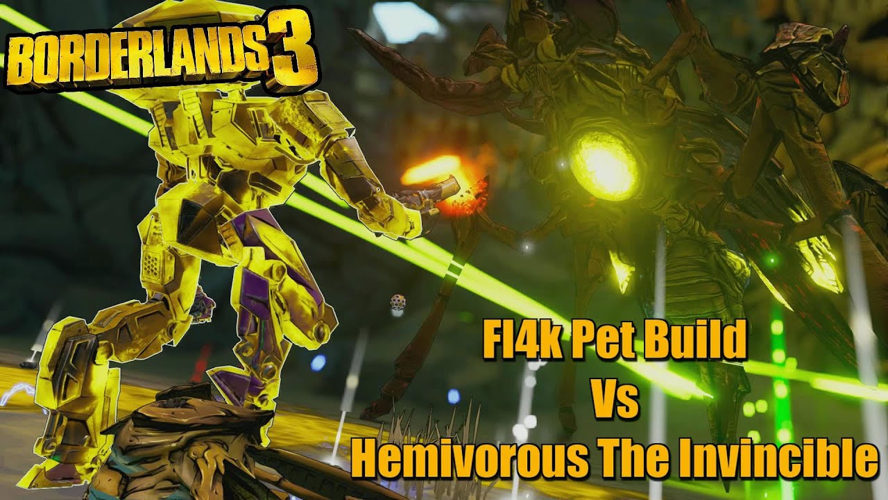 Fl4k Pet Build VS Hemivorous The Invincible (Mayhem 11 Level 65)