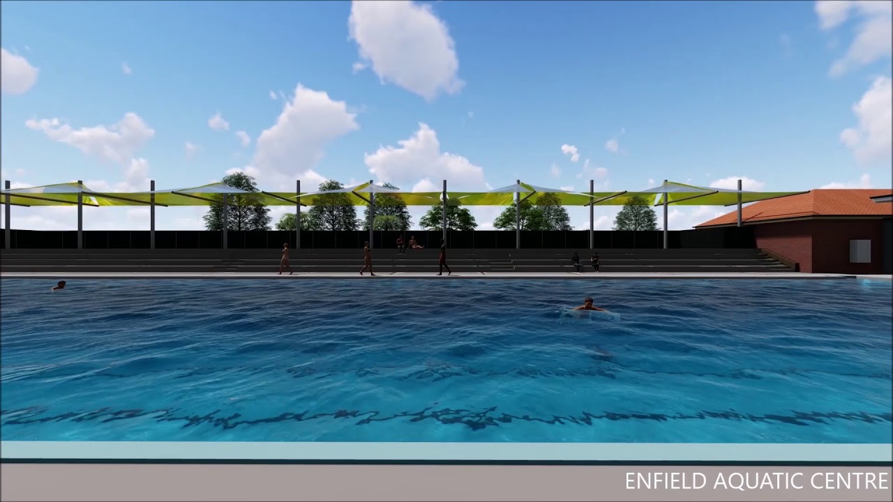Virtual tour of Enfield Aquatic Centre plans