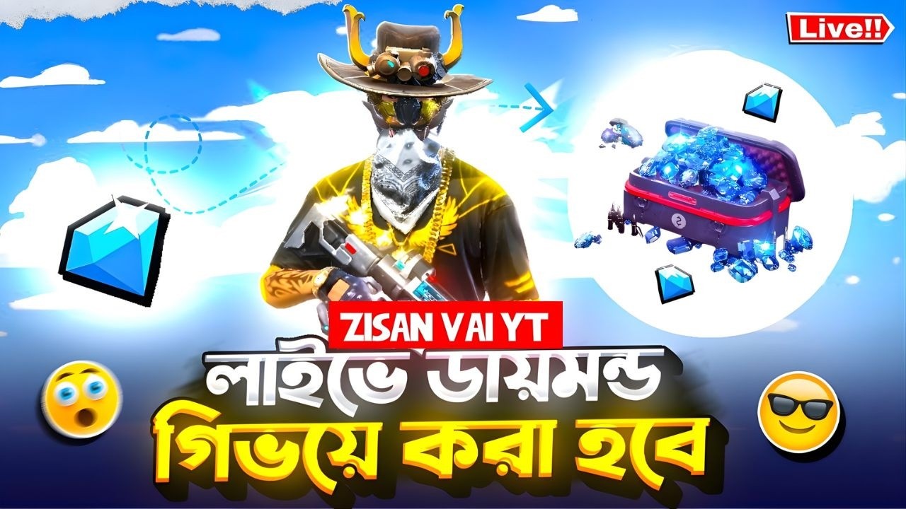 🔴  ZISAN VAI YT is Live - চলে আসো গাইস উড়াধূড়া Giveaway করা হবে