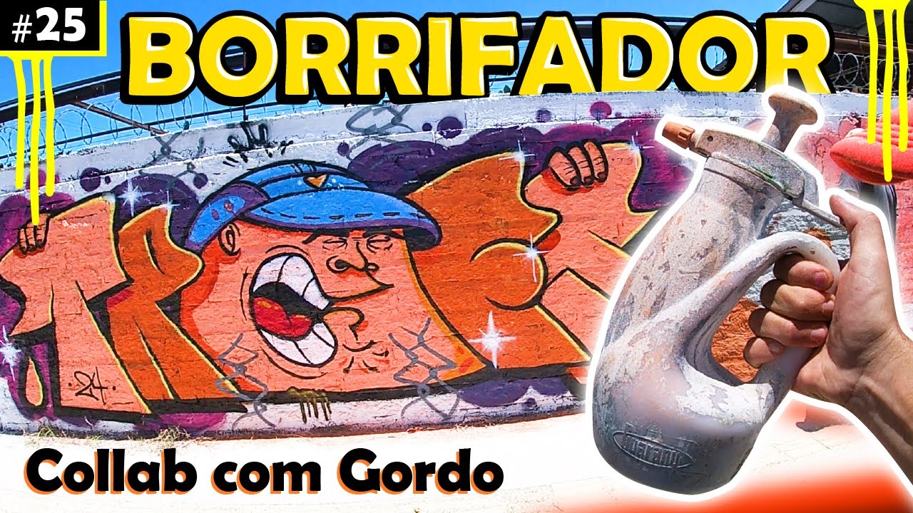 🔥 Graffiti com Borrifador 🧡 - Tresum na Rua #25 💥