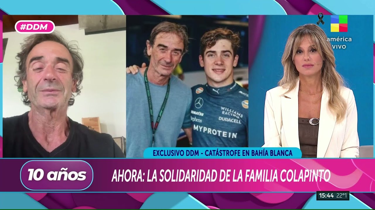 📢 AN&Iacute;BAL COLAPINTO, pap&aacute; de Franco, sobre las INUNDACIONES en Bah&iacute;a Blanca