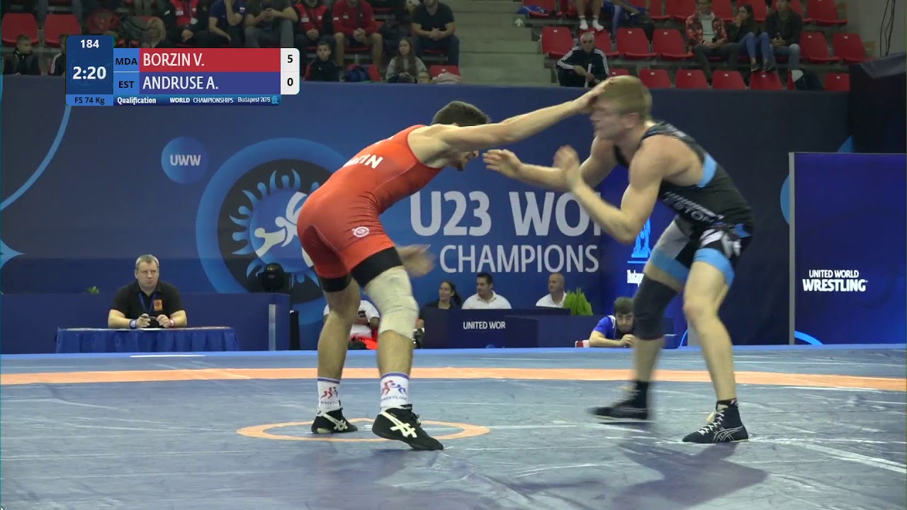 Qual. FS - 74 kg: V. BORZIN (MDA) v. A. ANDRUSE (EST)